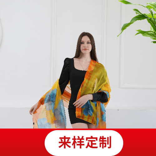 Female silk scarf